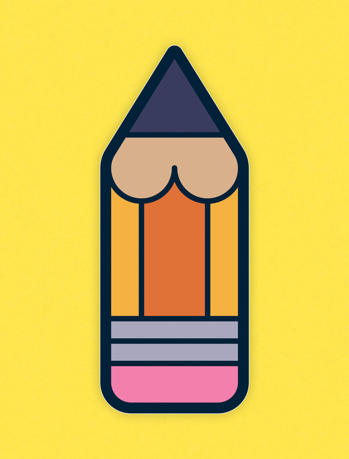 Chonky Pencil Sticker
