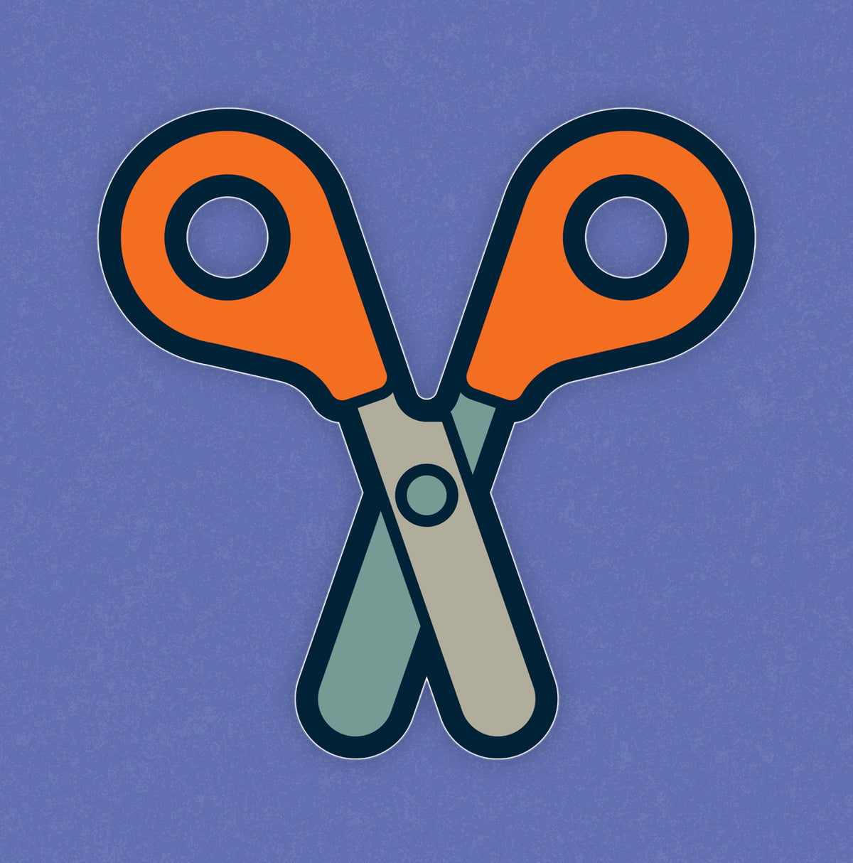Scissors Sticker
