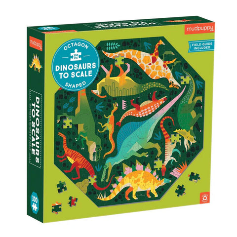 Dinosaurs Octagon Shaped Puzzle
